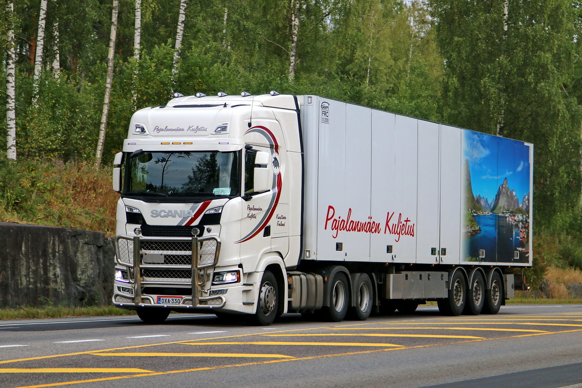 Финляндия, № OXA-330 — Scania ('2016, общая модель)