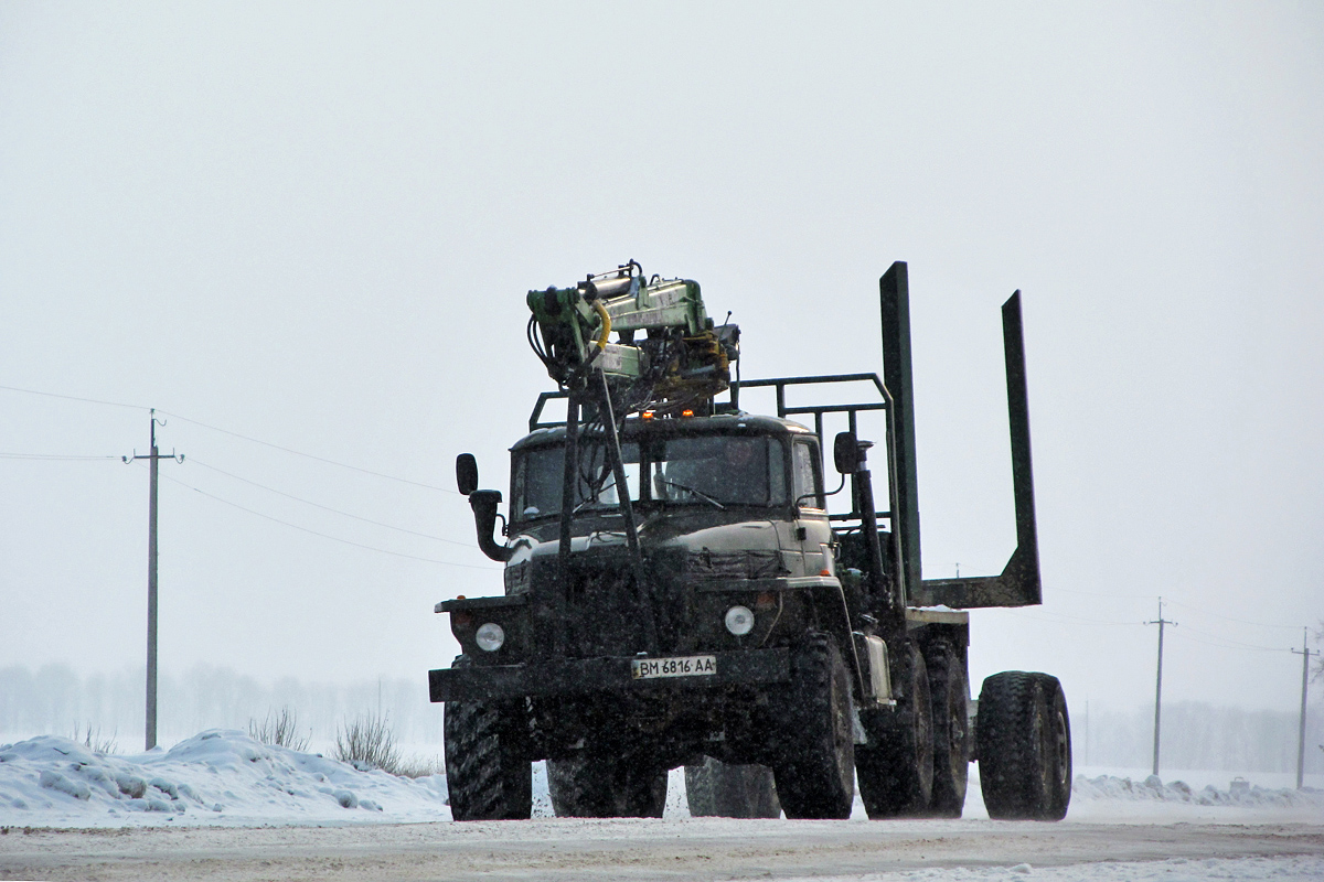 Сумская область, № ВМ 6816 АА — Урал-43203