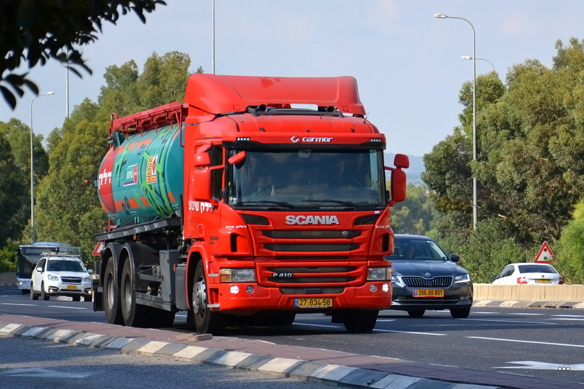 Израиль, № 27-834-58 — Scania ('2011) P410