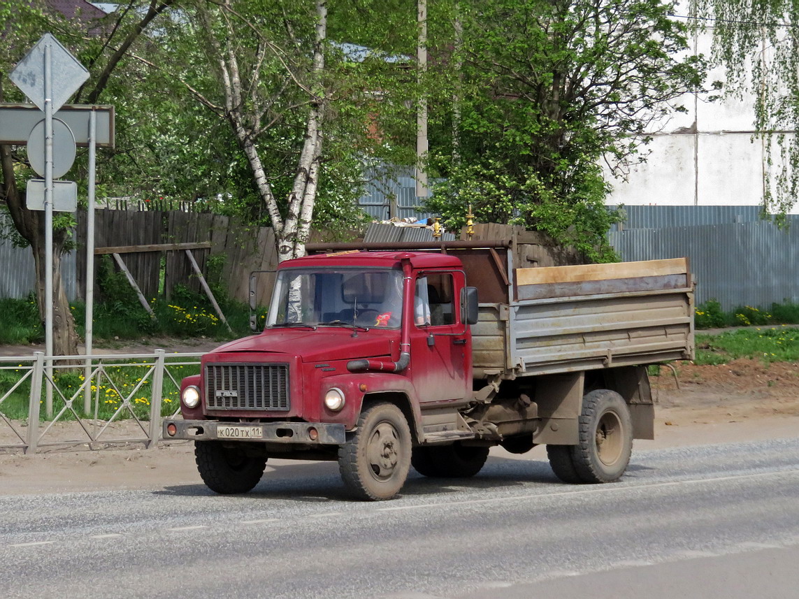 Кировская область, № К 020 ТХ 11 — ГАЗ-3309