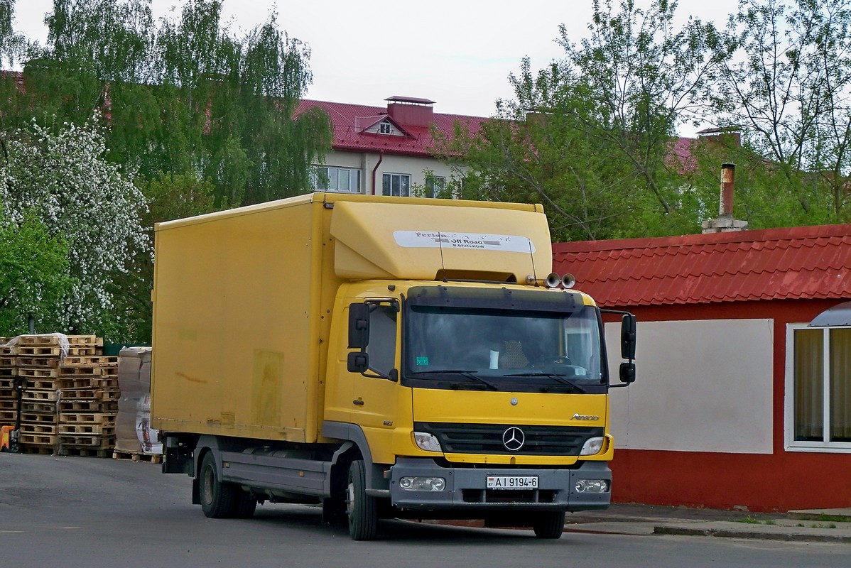 Могилёвская область, № АІ 9194-6 — Mercedes-Benz Atego 923