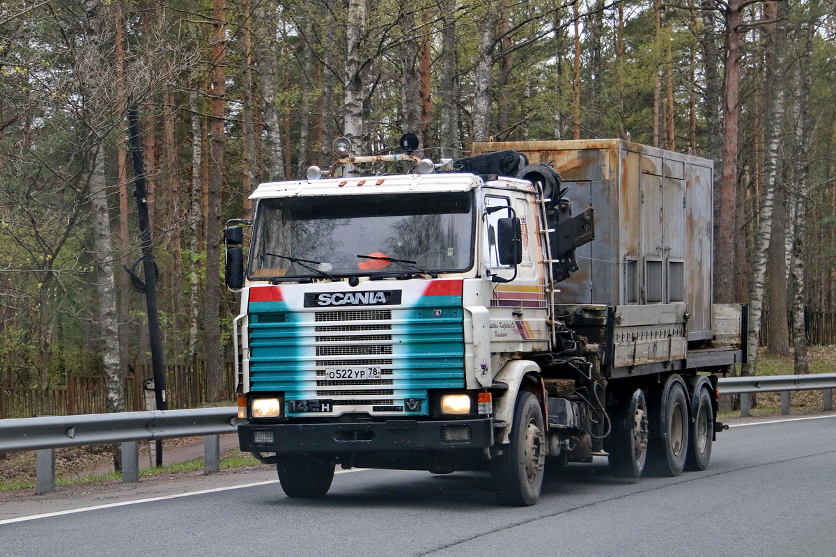 Санкт-Петербург, № О 522 УР 78 — Scania (II) R142H