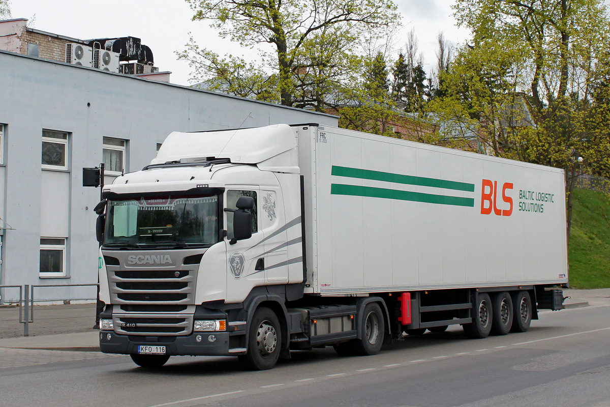 Литва, № KFO 116 — Scania ('2013) R410
