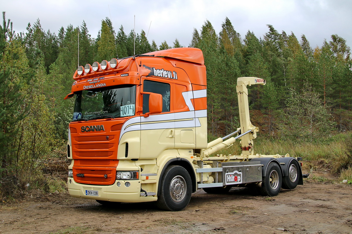 Финляндия, № ZKH-128 — Scania ('2009) R500