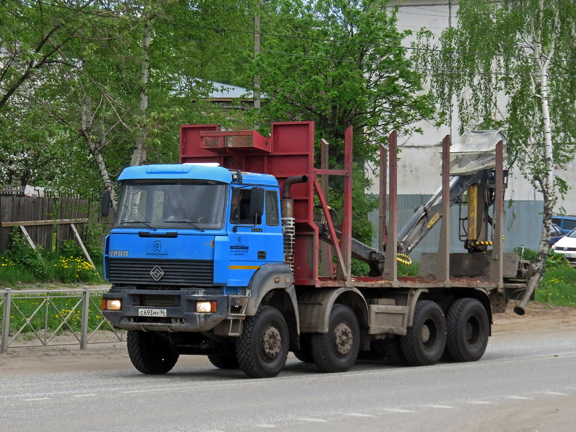 Кировская область, № С 693 МУ 96 — Урал-6563