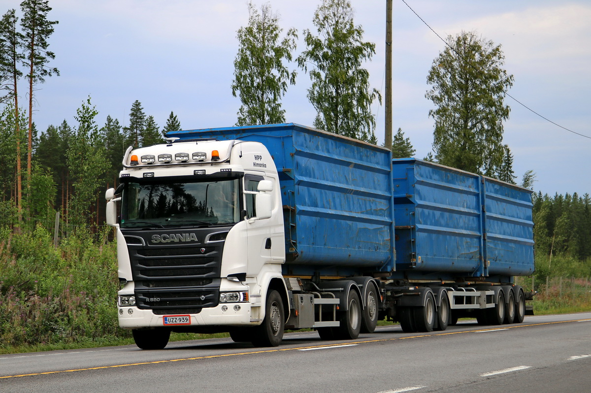 Финляндия, № UZZ-939 — Scania ('2013) R580