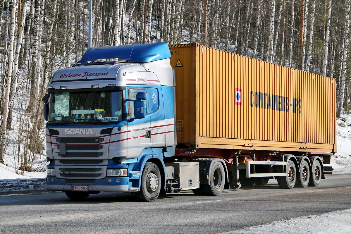Финляндия, № INC-583 — Scania ('2013) R410