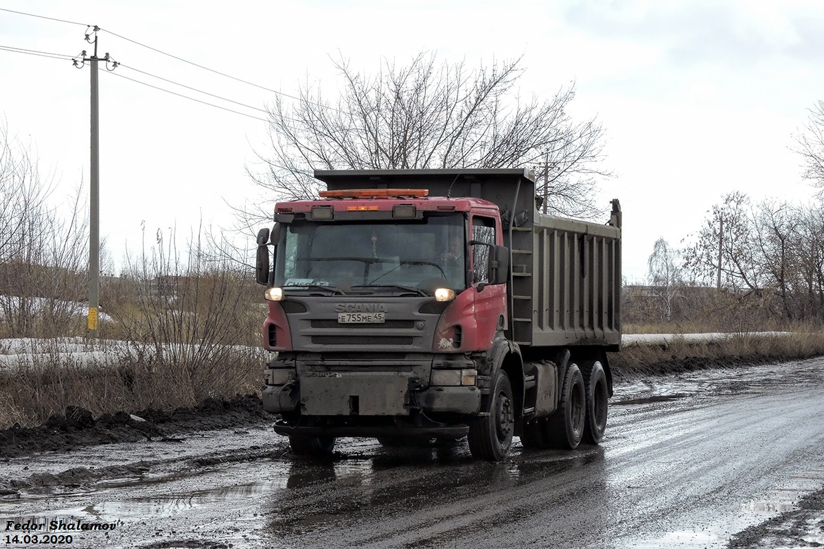 Курганская область, № Е 755 МЕ 45 — Scania ('2004) P380