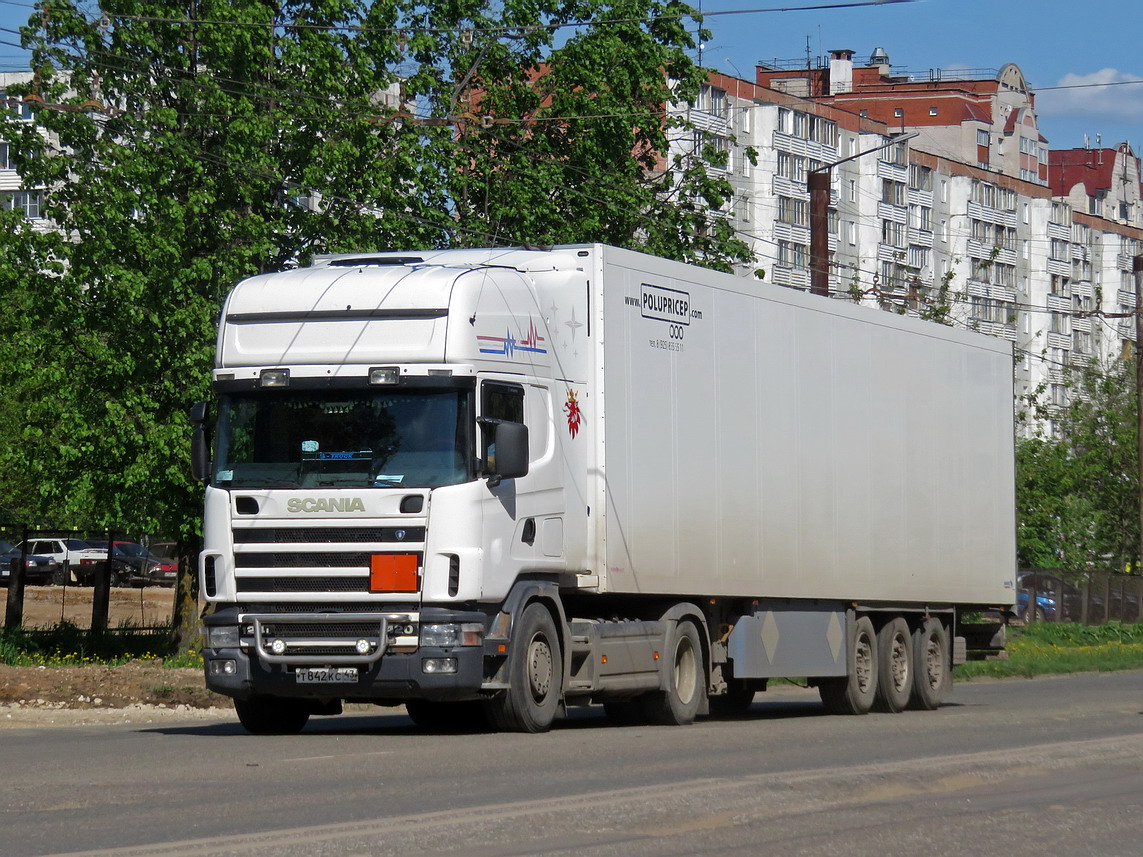 Кировская область, № Т 842 КС 43 — Scania ('1996) R124L