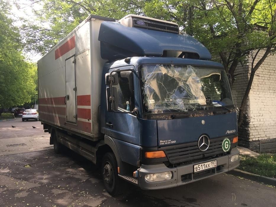 Москва, № В 511 АХ 197 — Mercedes-Benz Atego 815