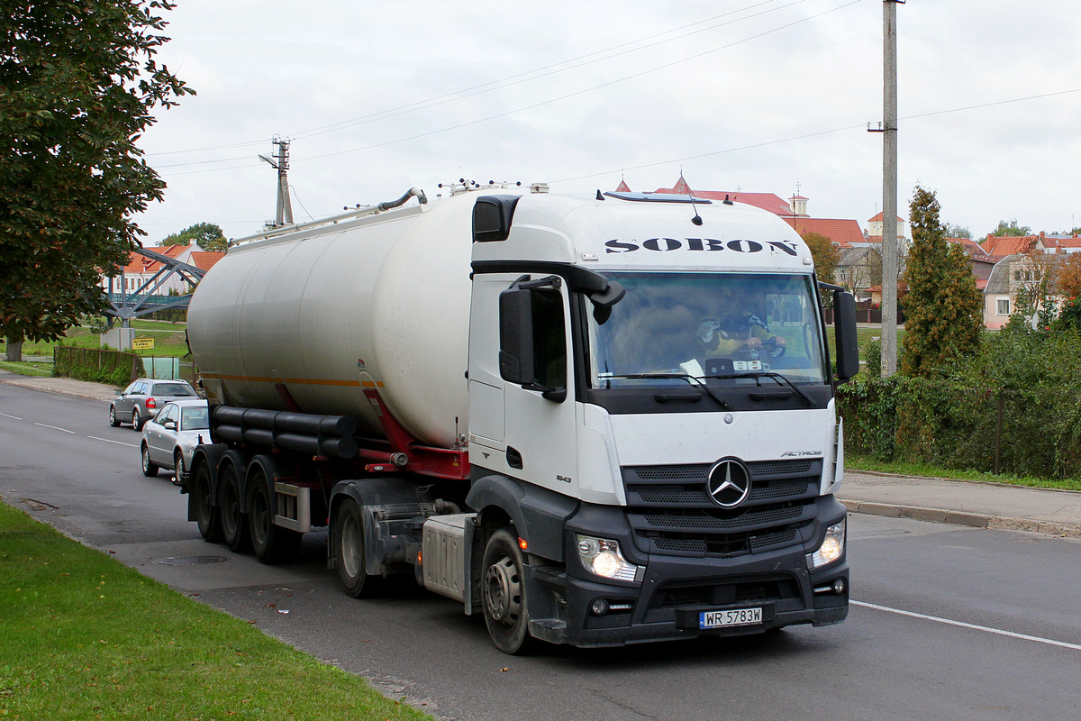 Польша, № WR 5783W — Mercedes-Benz Actros ('2011) 1843