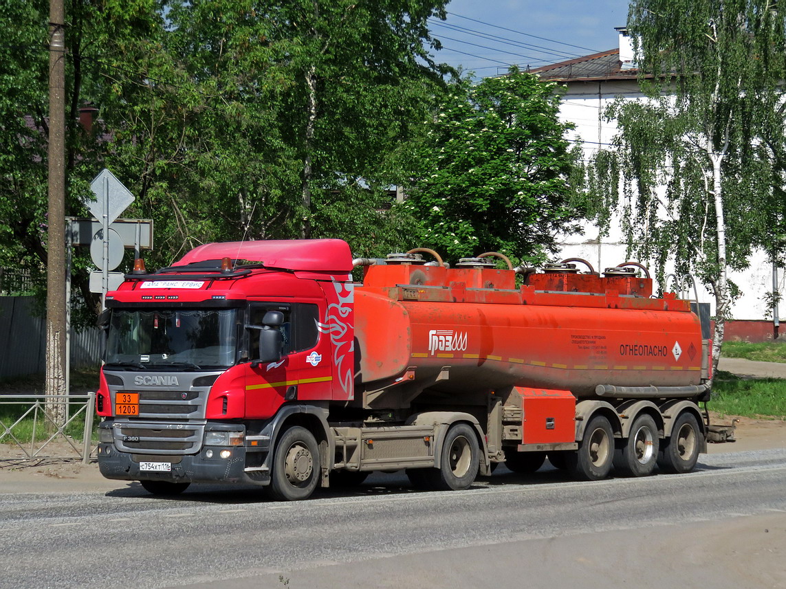 Татарстан, № С 754 ХТ 116 — Scania ('2011) P360