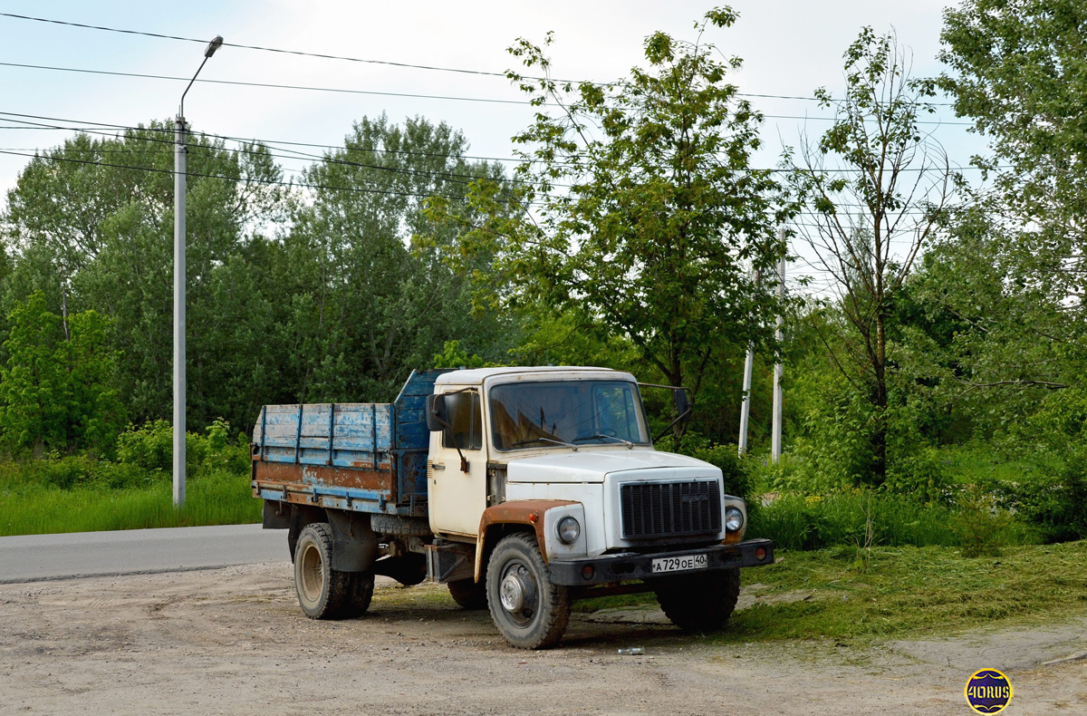 Калужская область, № А 729 ОЕ 40 — ГАЗ-3307