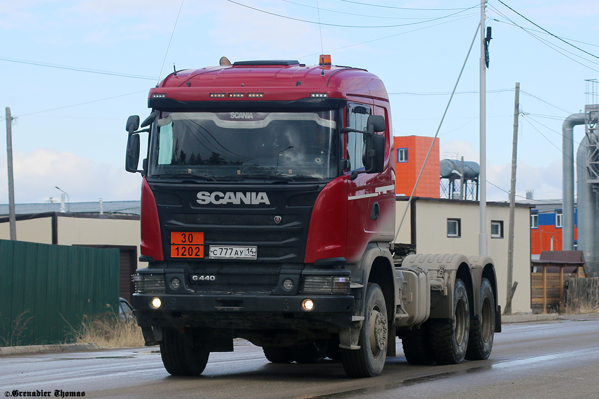 Саха (Якутия), № С 777 АУ 14 — Scania ('2013) G440