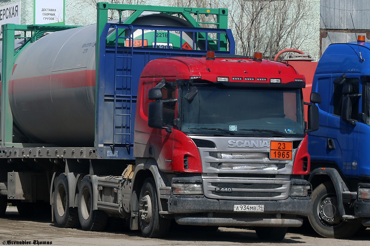 Саха (Якутия), № А 934 МВ 14 — Scania ('2011) P440