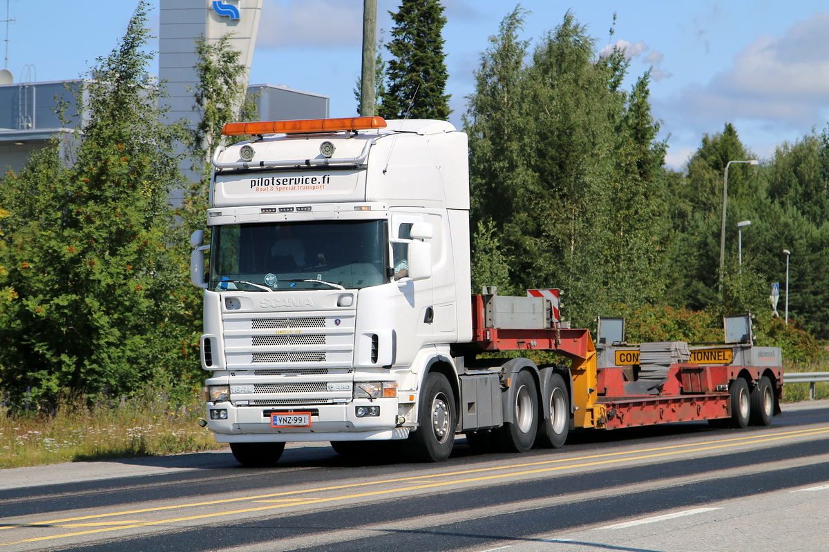 Финляндия, № VNZ-991 — Scania ('1996) R164L