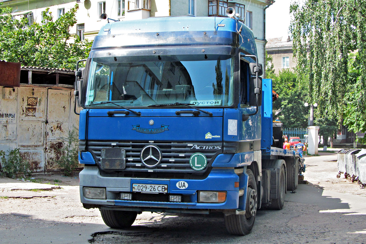 Сумская область, № 029-26 СВ — Mercedes-Benz Actros ('1997) 1840