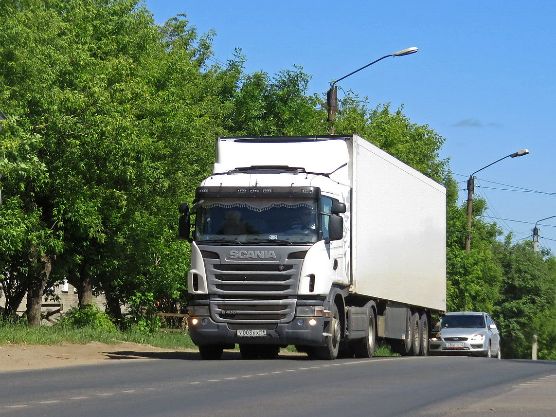 Свердловская область, № У 003 КХ 96 — Scania ('2009) G400