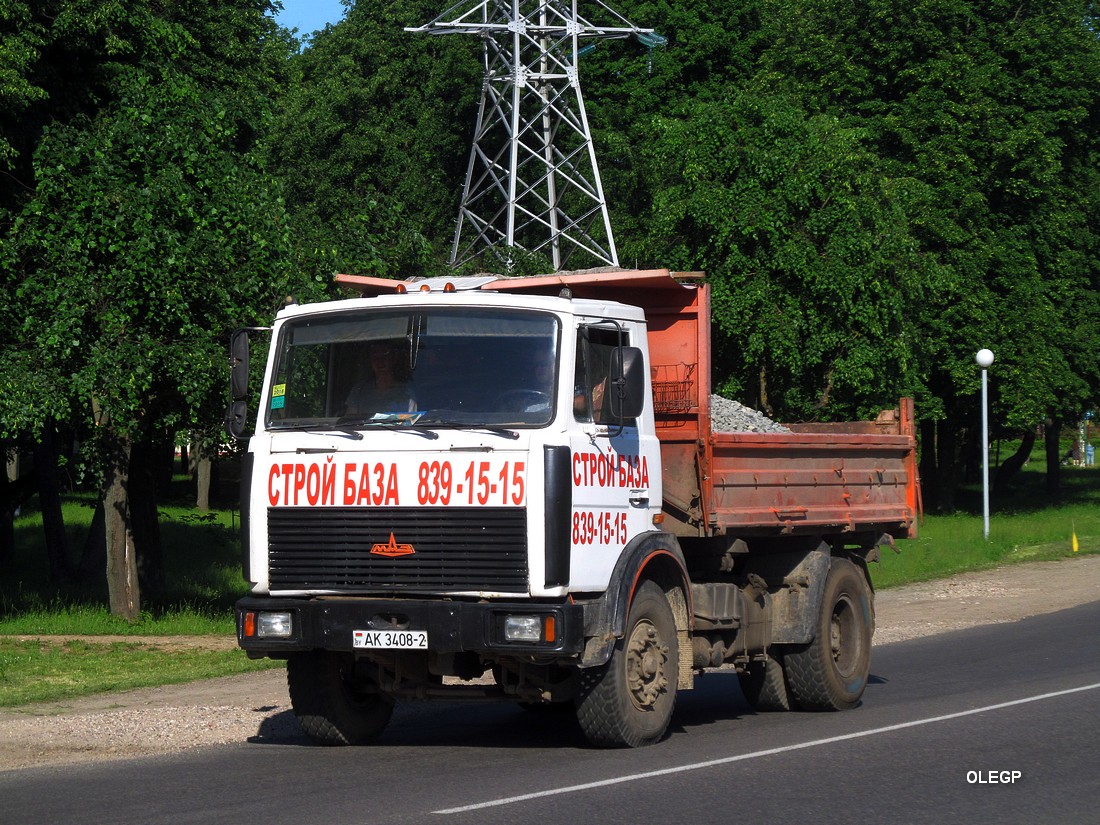 Витебская область, № АК 3408-2 — МАЗ-5551 (общая модель)