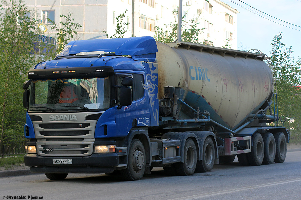 Саха (Якутия), № В 089 КУ 14 — Scania ('2011) P400