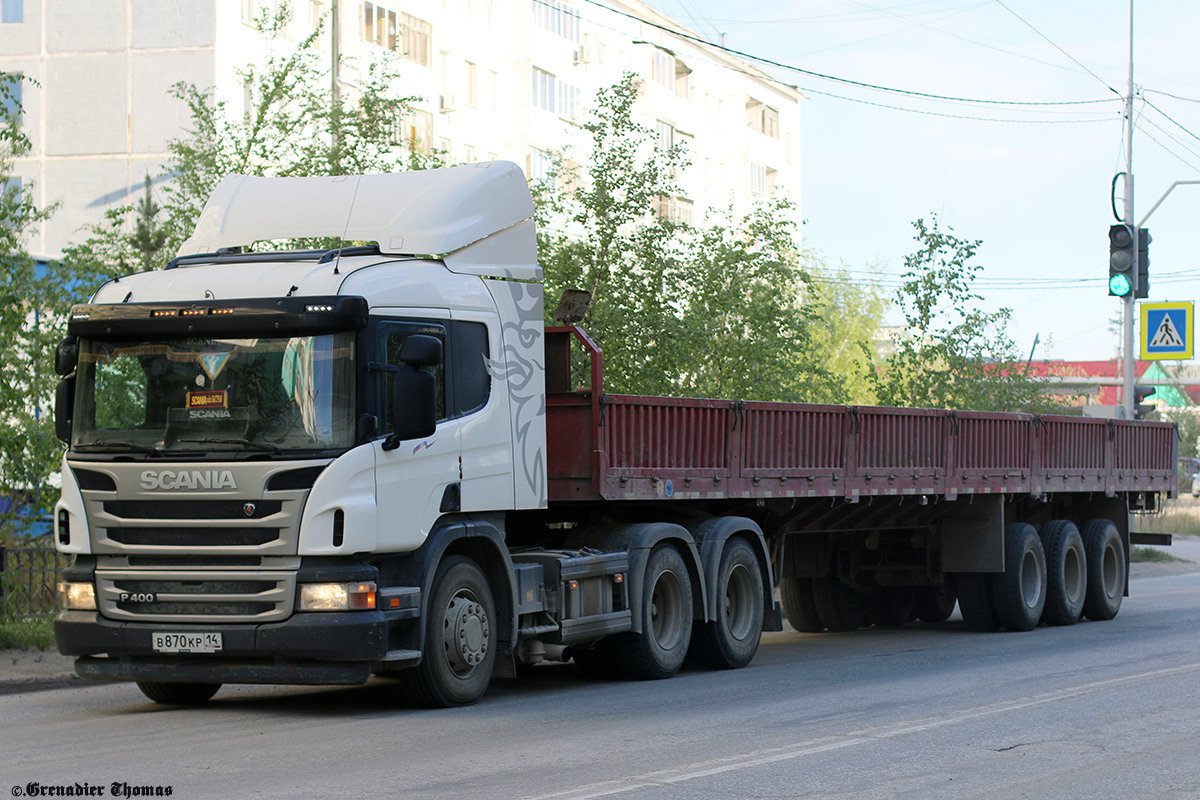 Саха (Якутия), № В 870 КР 14 — Scania ('2011) P400