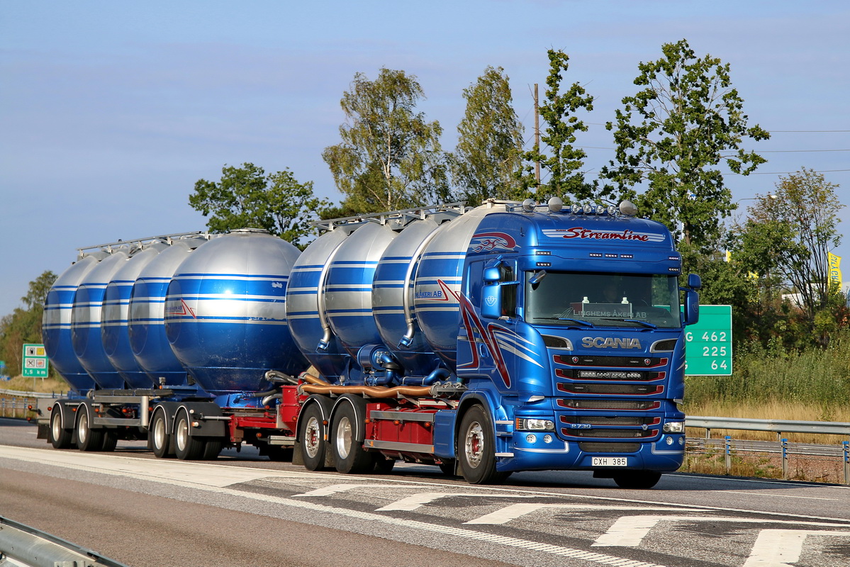 Швеция, № CXH 385 — Scania ('2013) R730