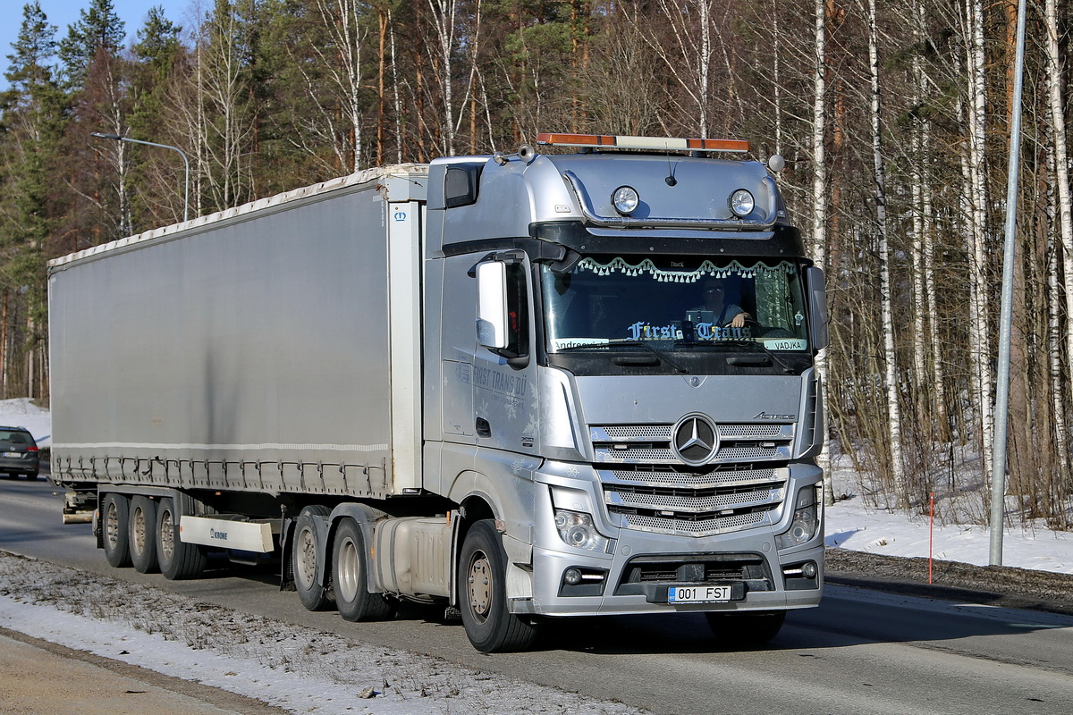 Эстония, № 001 FST — Mercedes-Benz Actros ('2011) 2551