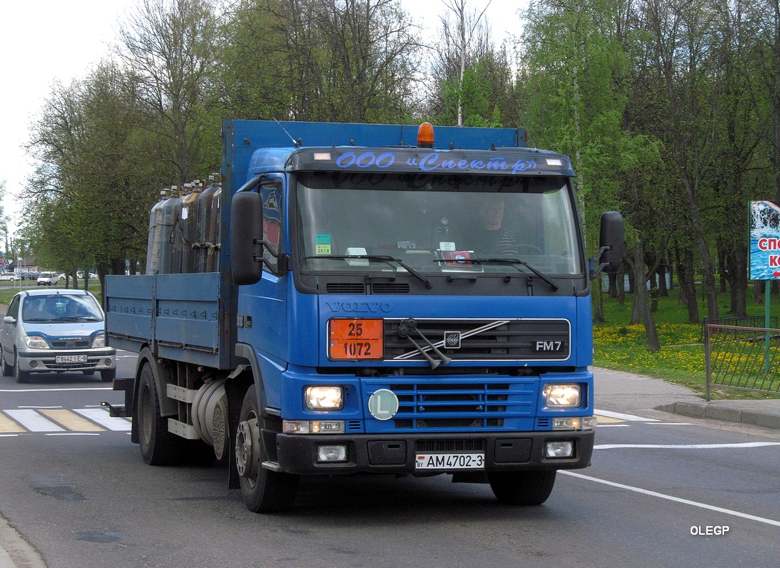 Гомельская область, № АМ 4702-3 — Volvo ('1998) FM7
