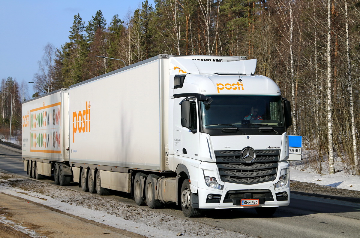 Финляндия, № GMN-783 — Mercedes-Benz Actros ('2011)