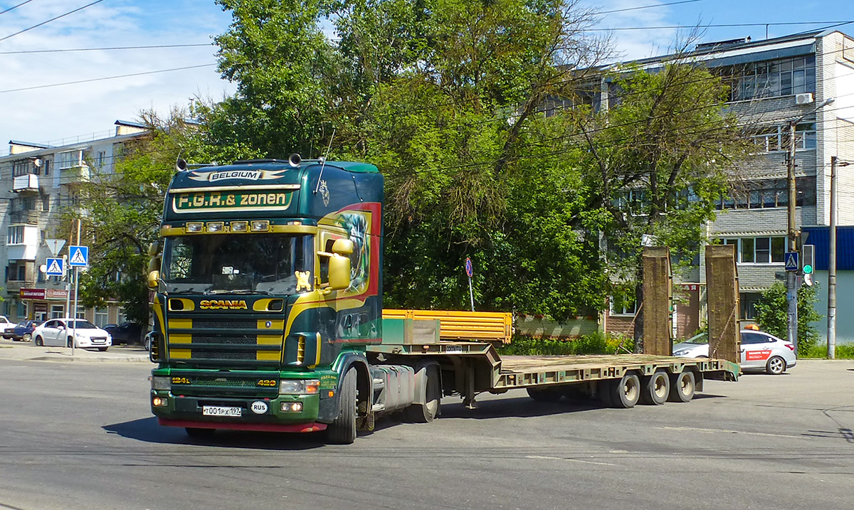 Калужская область, № Т 001 РХ 197 — Scania ('1996) R124L