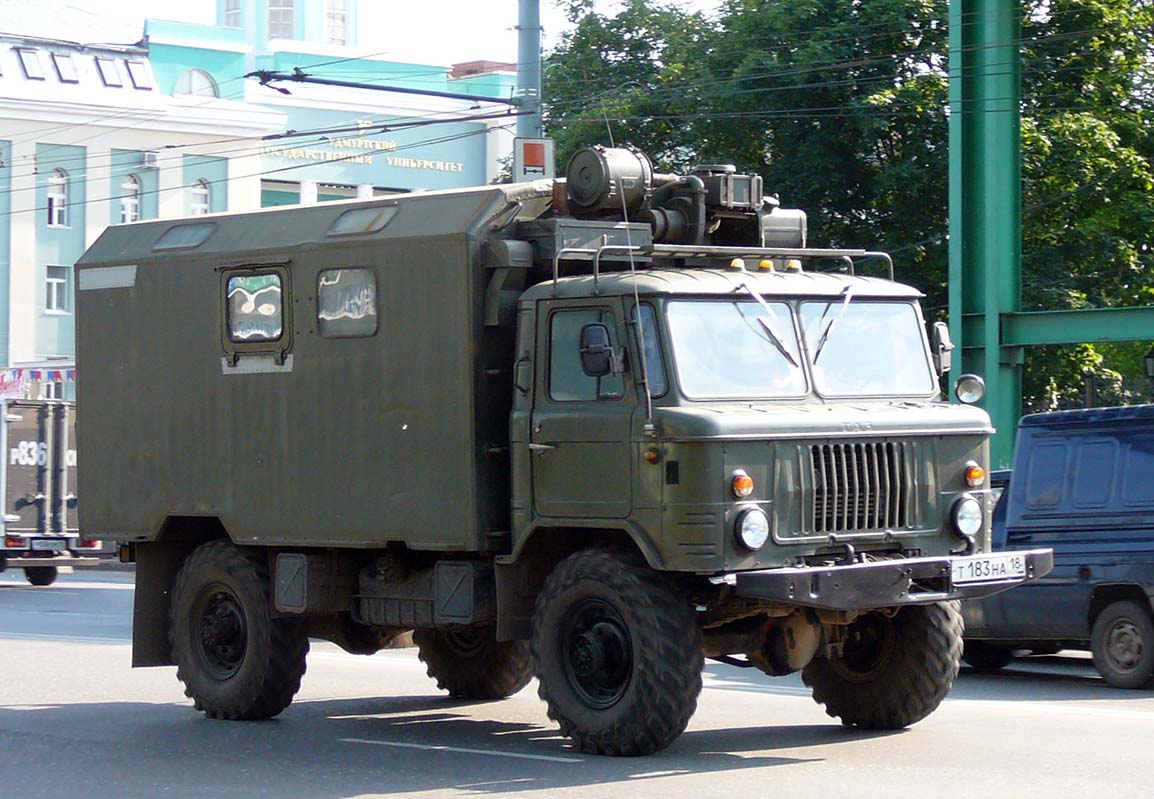 Удмуртия, № Т 183 НА 18 — ГАЗ-66 (общая модель)