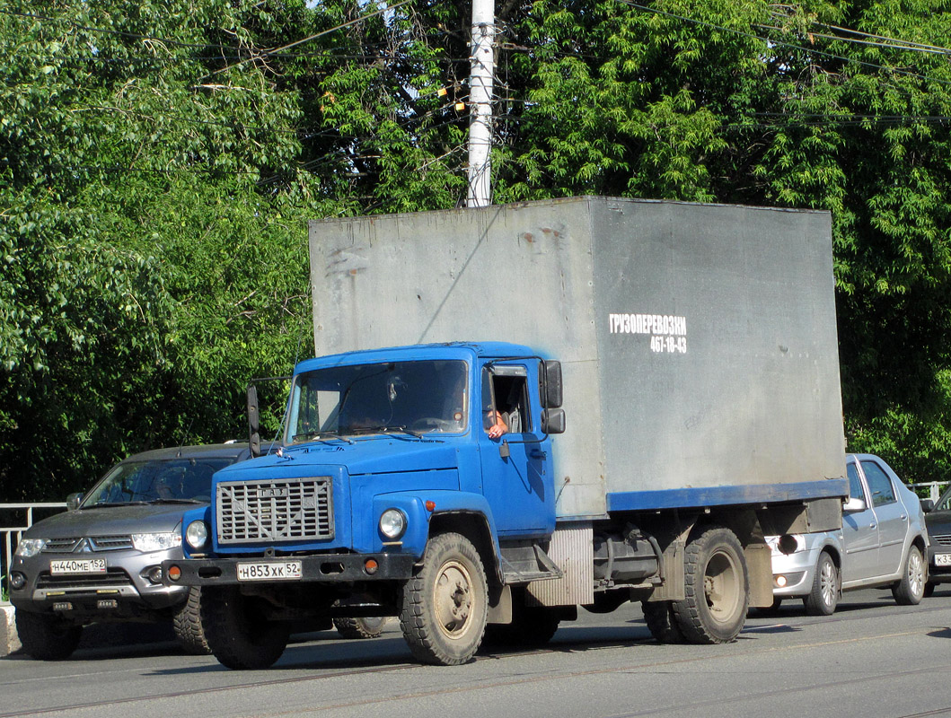 Нижегородская область, № Н 853 ХК 52 — ГАЗ-3307