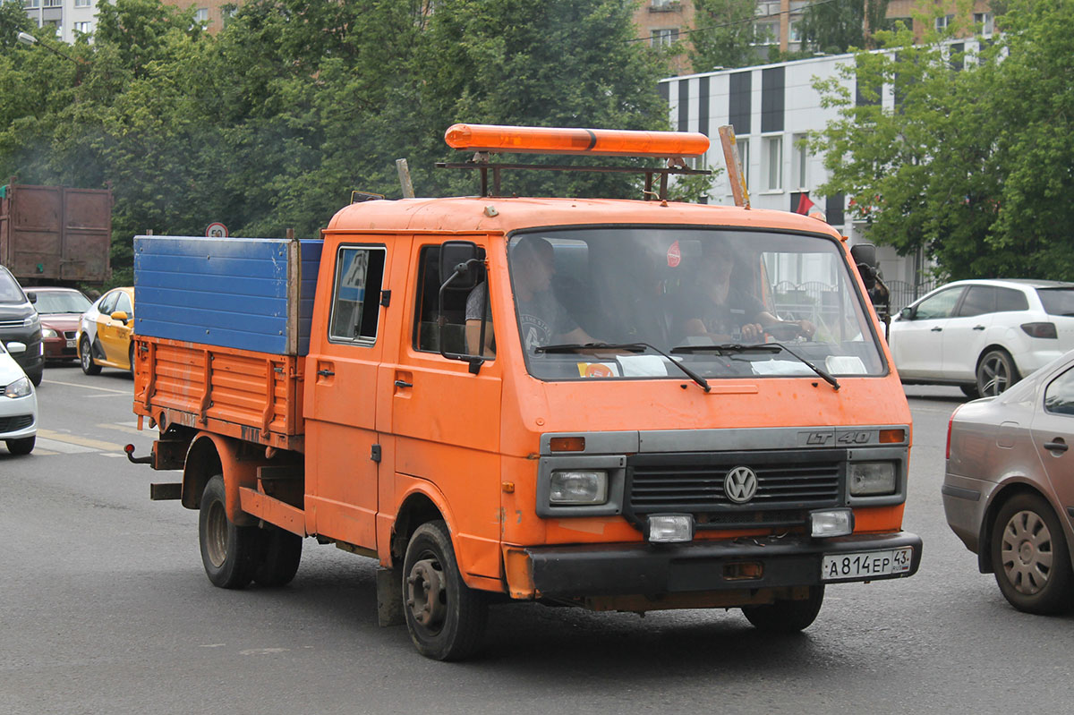 Кировская область, № А 814 ЕР 43 — Volkswagen LT40