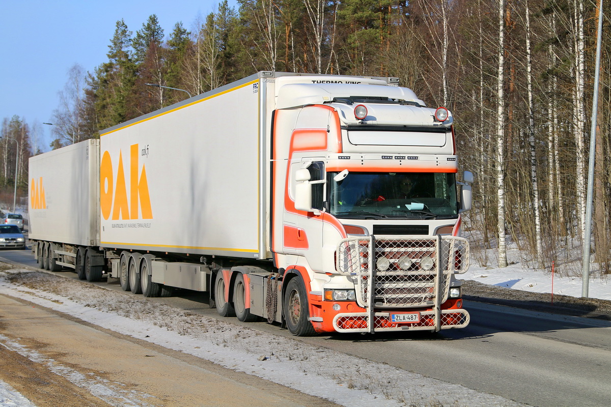 Финляндия, № ZLA-487 — Scania ('2009) R730