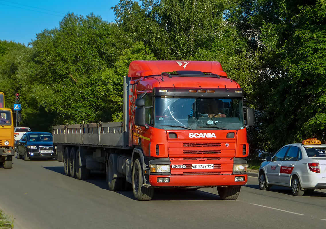 Московская область, № Х 007 АХ 190 — Scania ('1996) P114G
