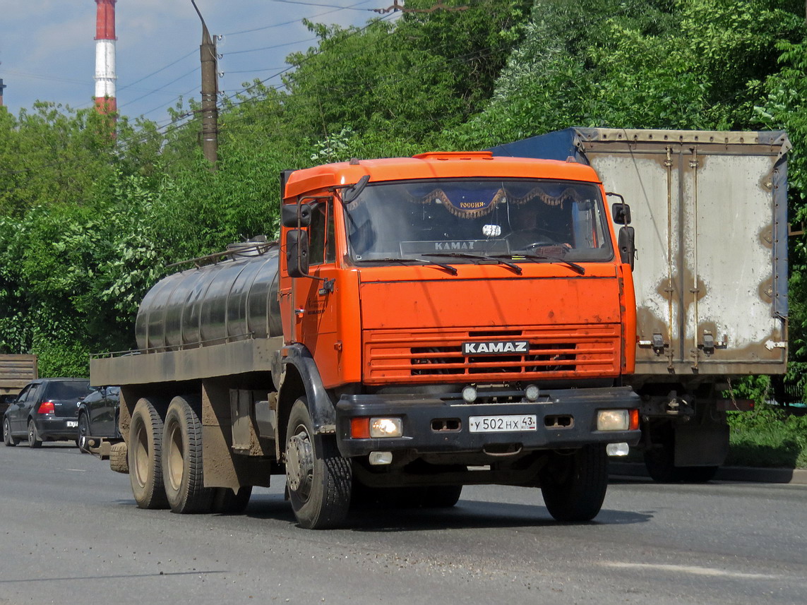 Кировская область, № У 502 НХ 43 — КамАЗ-65115 (общая модель)