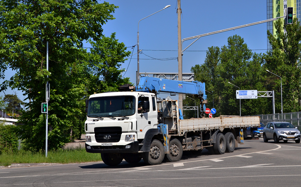 Калужская область, № М 210 АО 40 — Hyundai Power Truck HD320