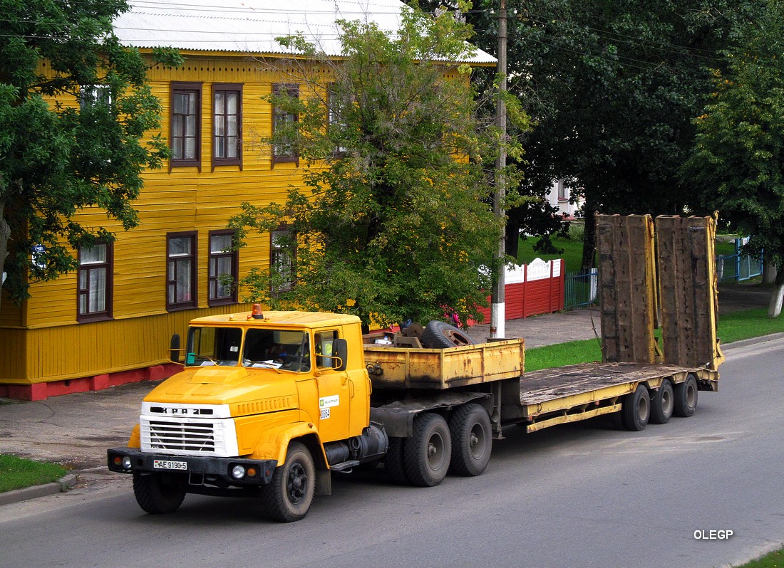 Минская область, № АЕ 9190-5 — КрАЗ (общая модель)