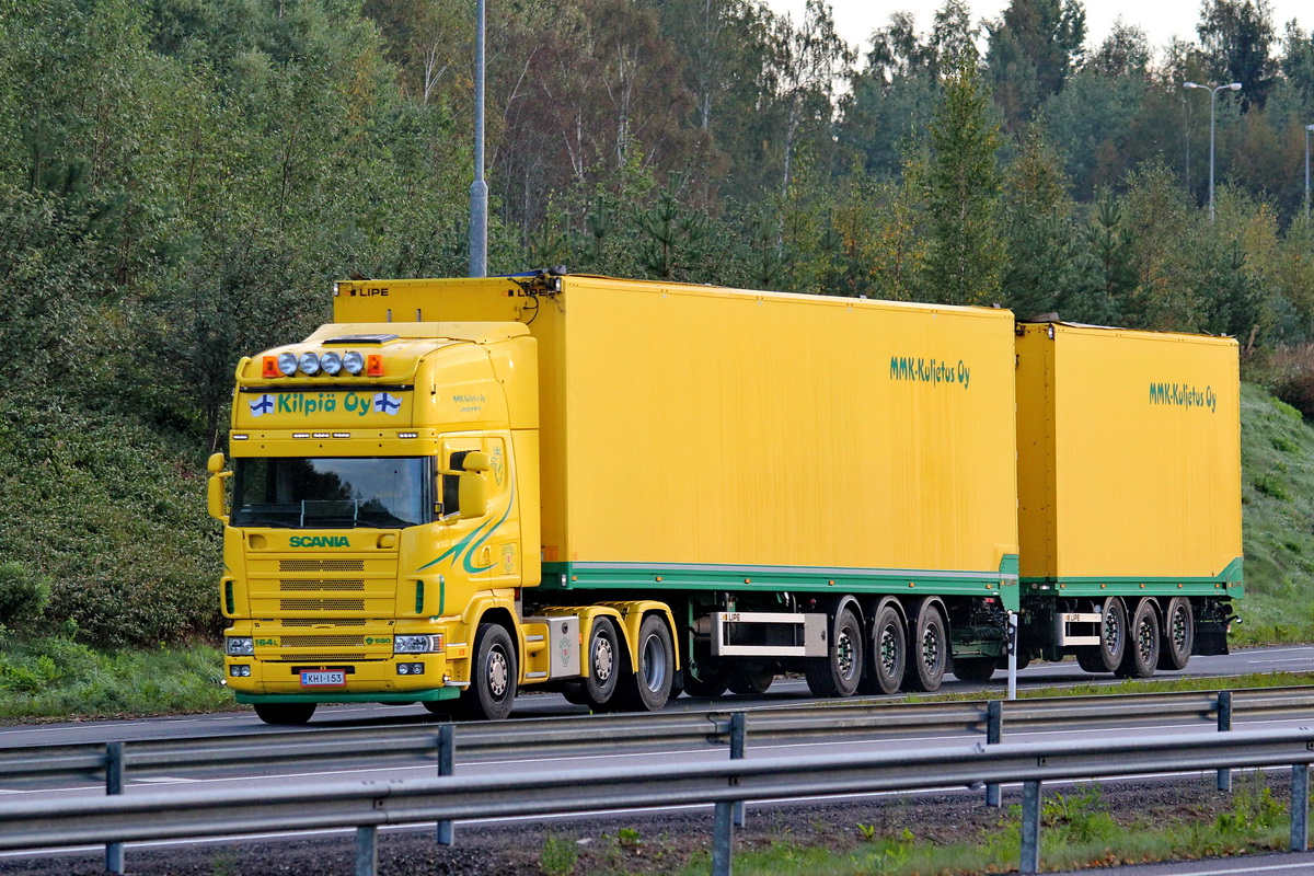 Финляндия, № KHI-153 — Scania ('1996) R164L