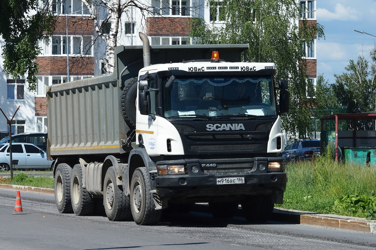 Ханты-Мансийский автоном.округ, № М 916 ВЕ 186 — Scania ('2011) P440