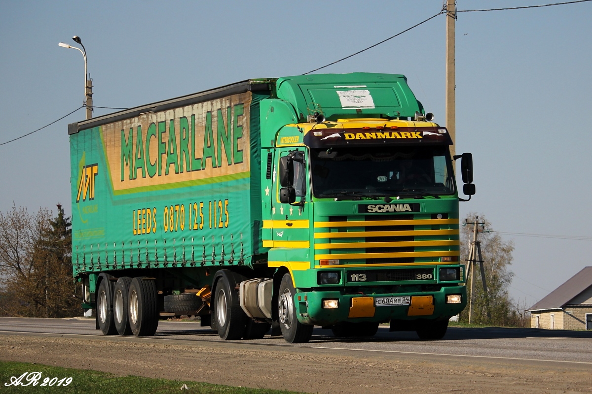 Волгоградская область, № С 604 МР 34 — Scania (III) R113H
