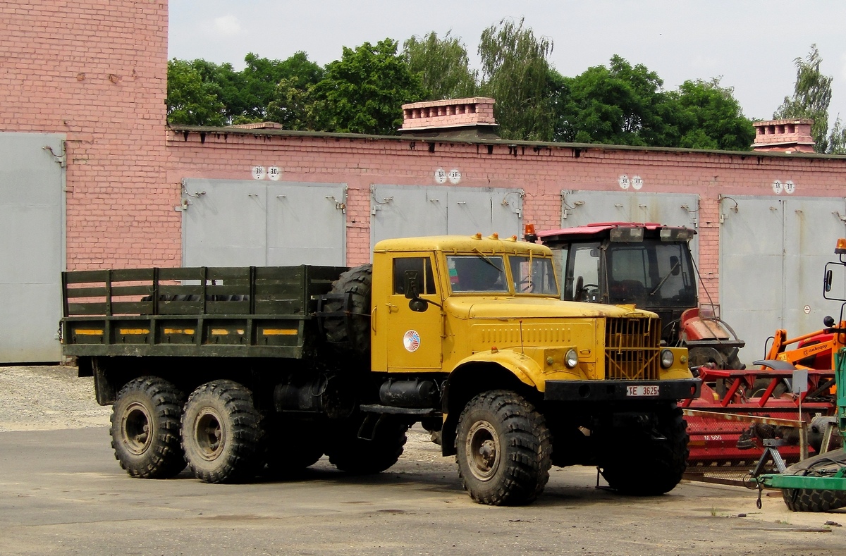 Могилёвская область, № ТЕ 3625 — КрАЗ-255 (общая модель)