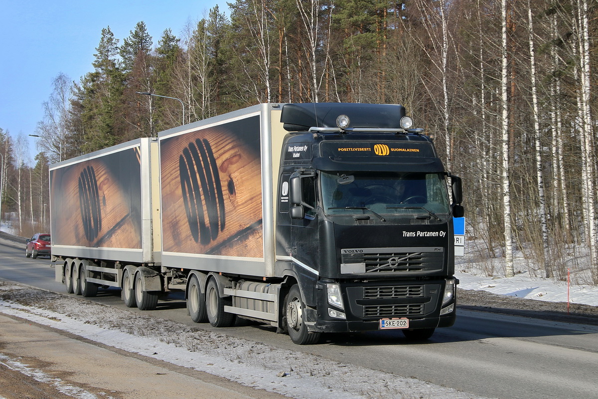 Финляндия, № SKE-202 — Volvo ('2008) FH.500