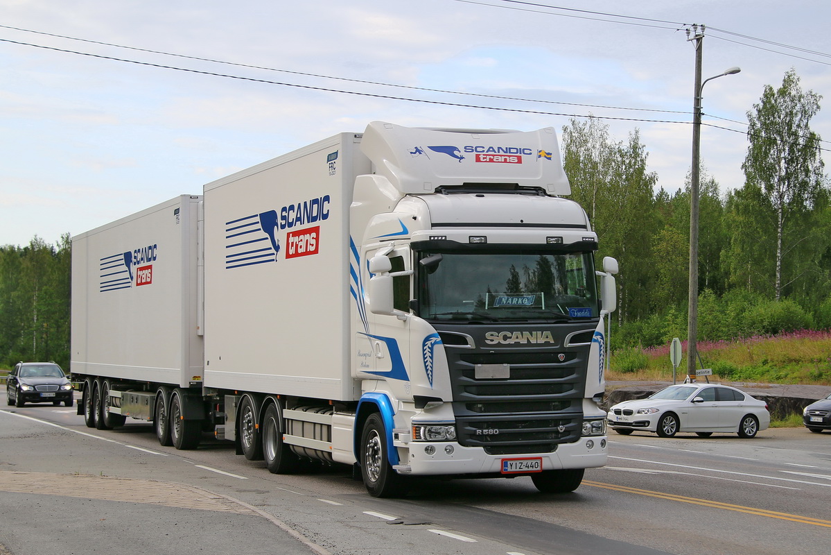 Финляндия, № YIZ-440 — Scania ('2013) R580