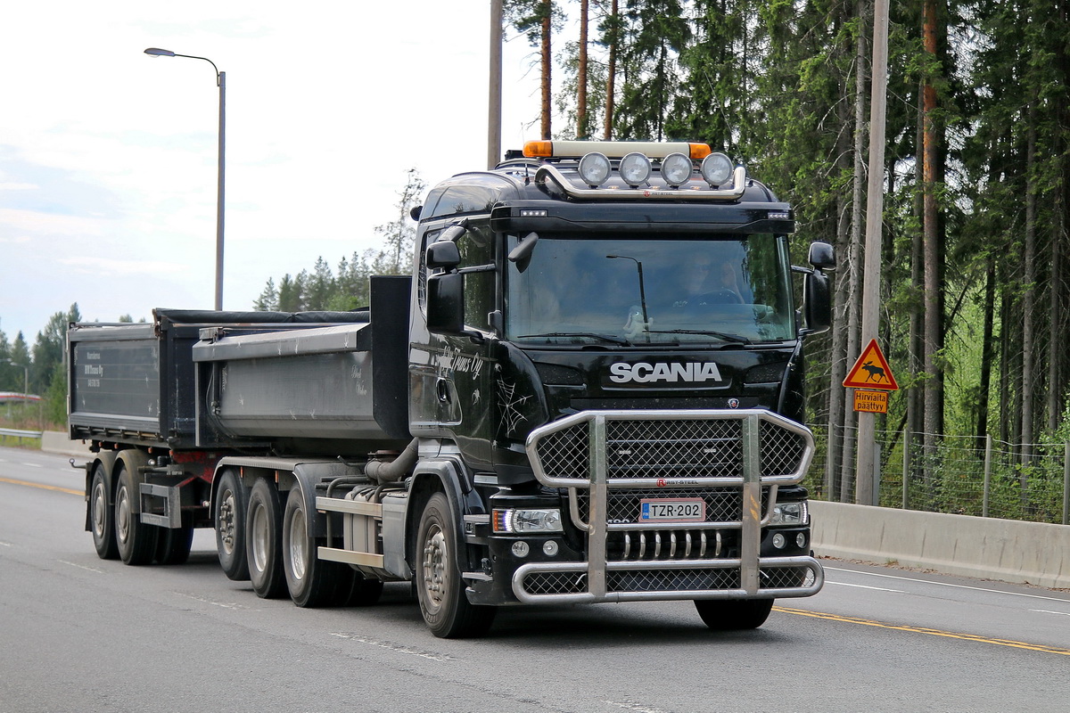 Финляндия, № TZR-202 — Scania ('2013) R480