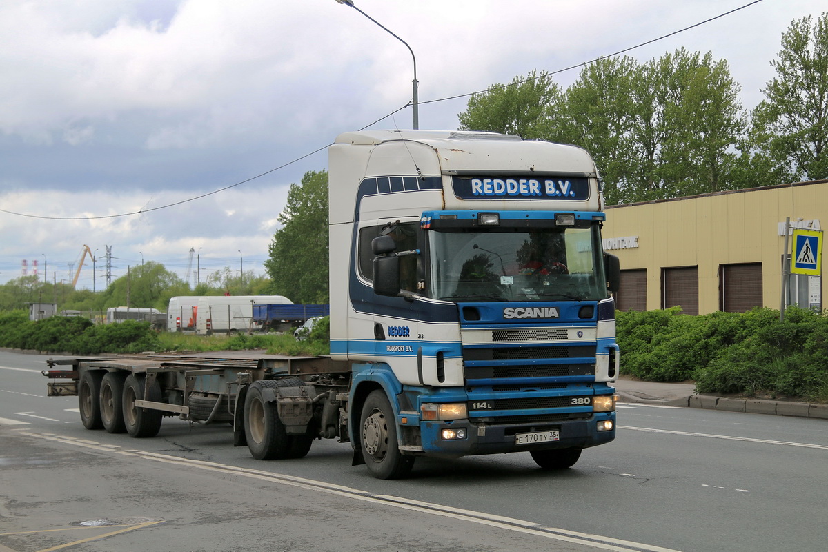 Вологодская область, № Е 170 ТУ 35 — Scania ('1996) R114L