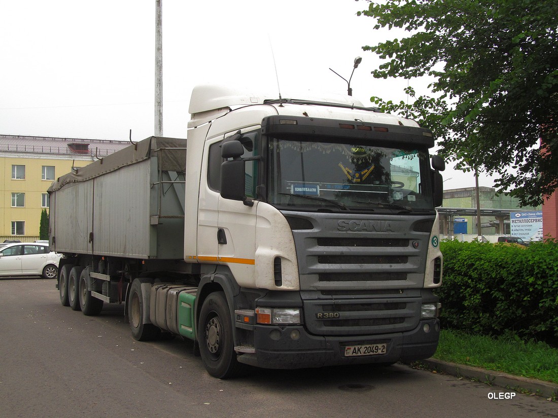 Витебская область, № АК 2049-2 — Scania ('2004) R380