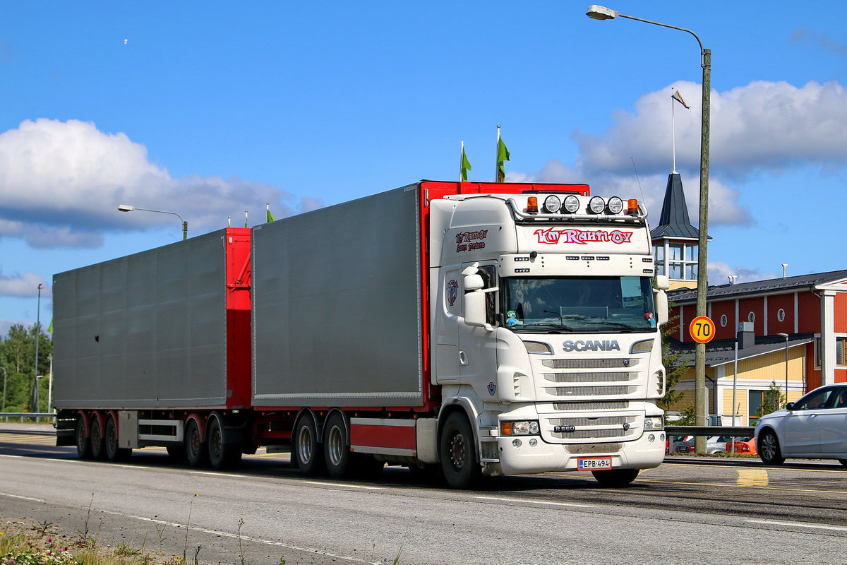 Финляндия, № EPB-494 — Scania ('2009) R560