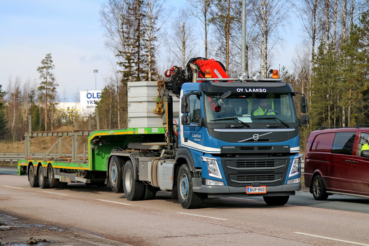 Финляндия, № BUP-950 — Volvo ('2013) FM.420