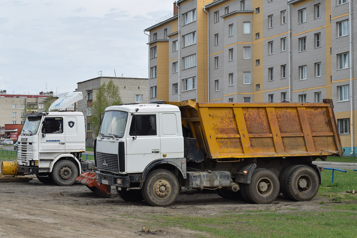 Новосибирская область, № Н 721 ХР 154 — МАЗ-5516 (общая модель)